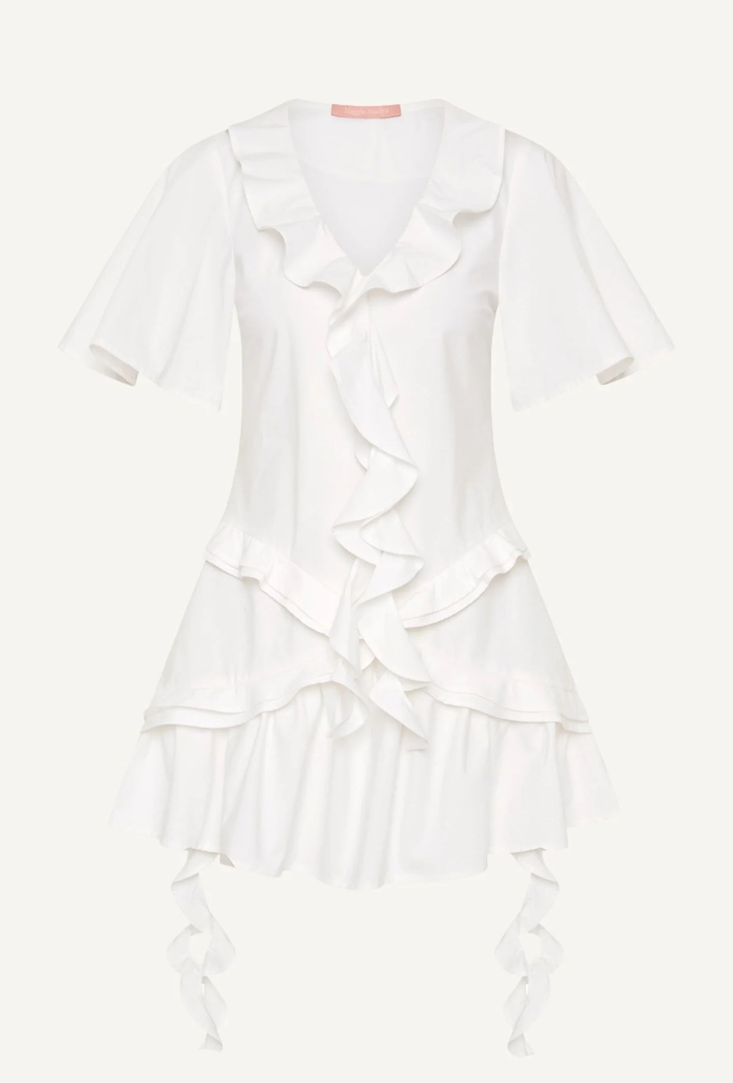 OLYMPIA DRESS - WHITE
