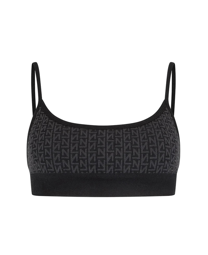 M17 NEO BRALET - BLACK / DARK CHARCOAL