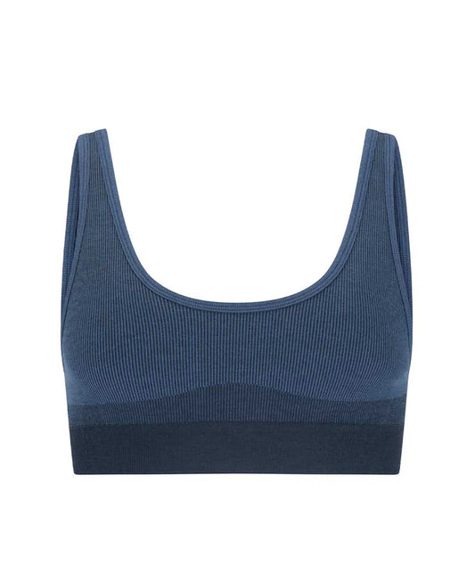 M19 SCOOP WOOL CROP - DENIM