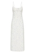 PAU DRESS - BLOSSOM EGG SHELL / POWDER BLUE