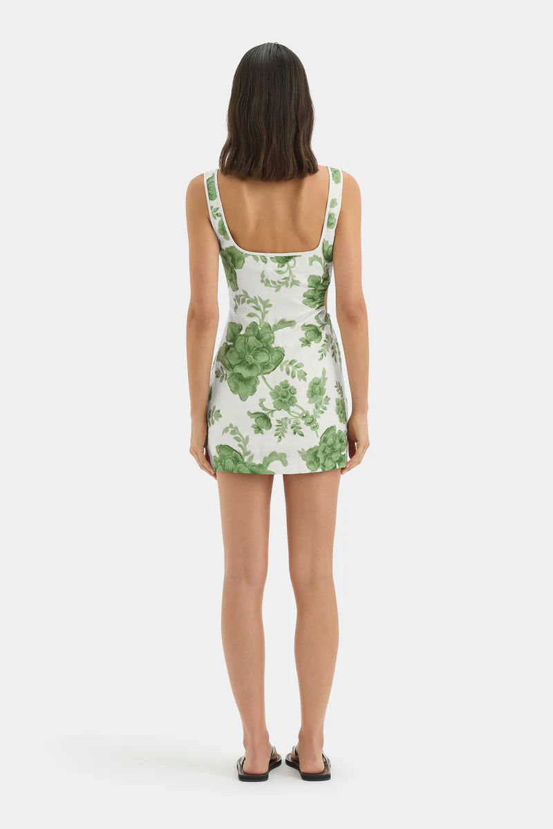 GARDELLA CUT OUT MINI DRESS - FRISA PRINT