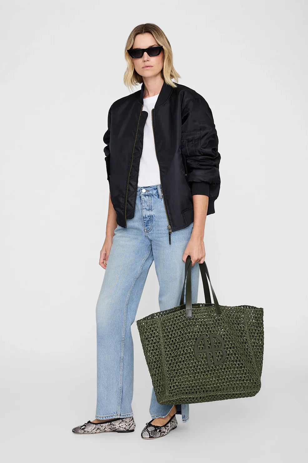 LARGE RIO TOTE - OLIVE