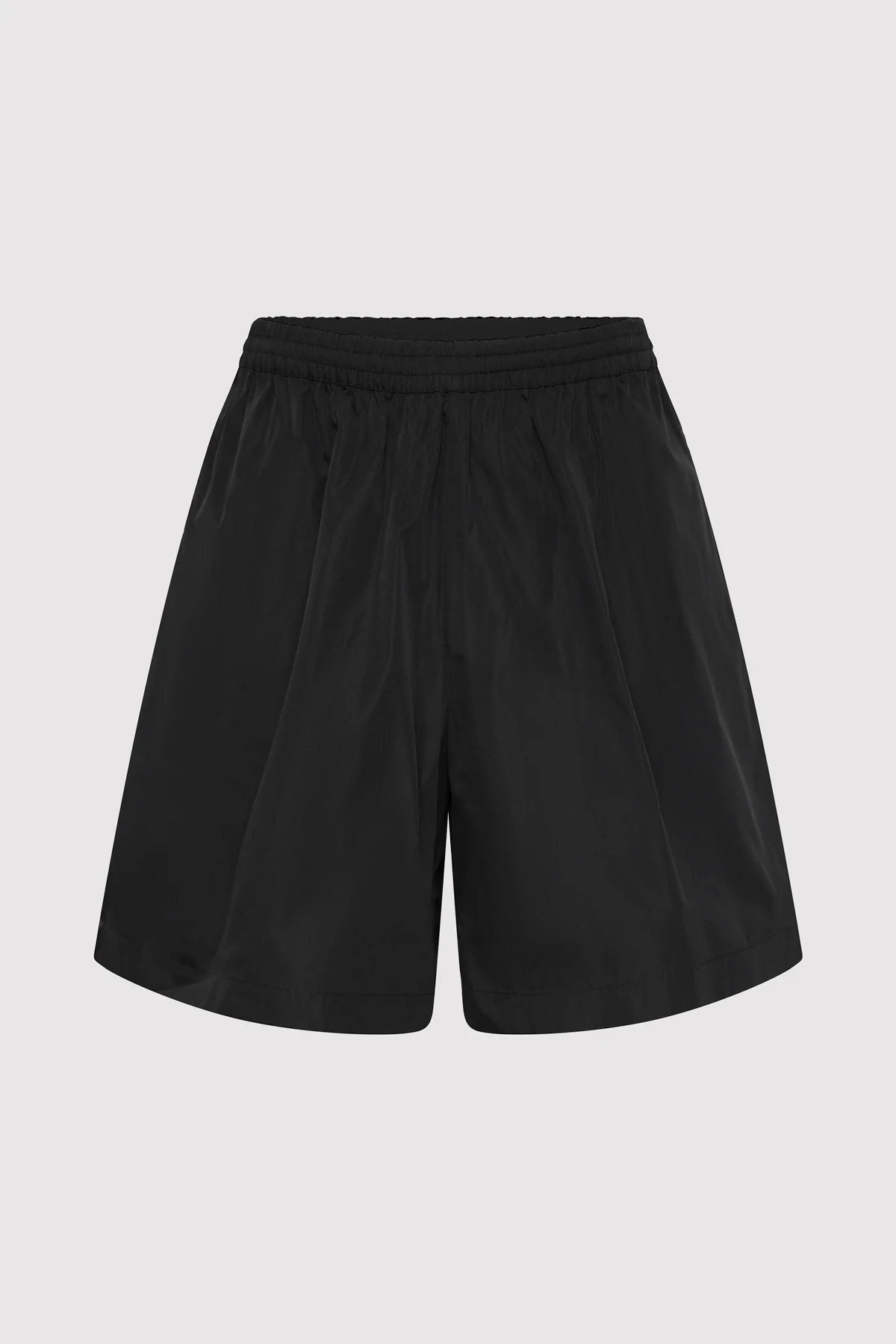 PAPER TAFFETA SHORT - BLACK