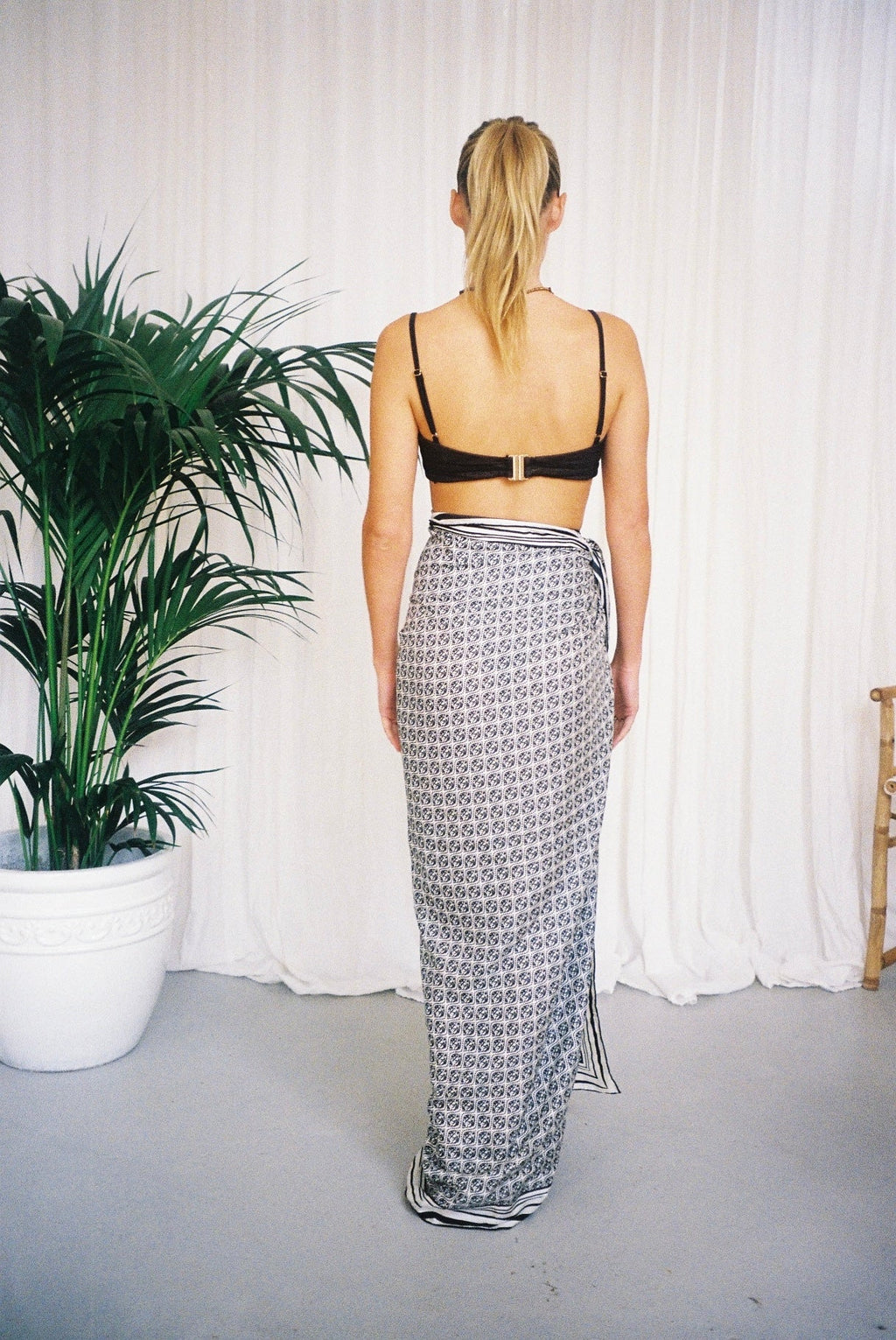 HERITAGE SARONG - CREAM