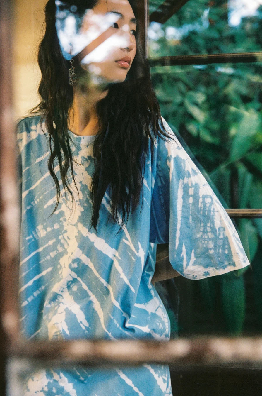 COMPOSURE T-DRESS - BLUE KYANITE