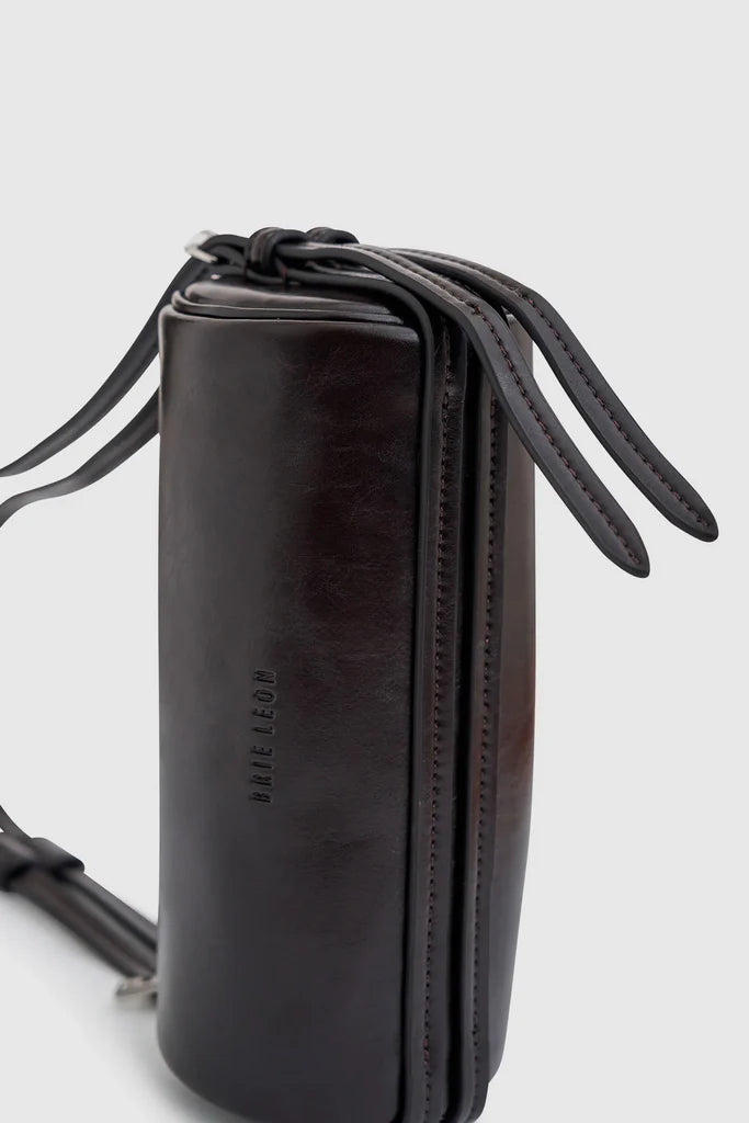 (PRE-ORDER) BROOKE MINI BARREL BAG - BLACK