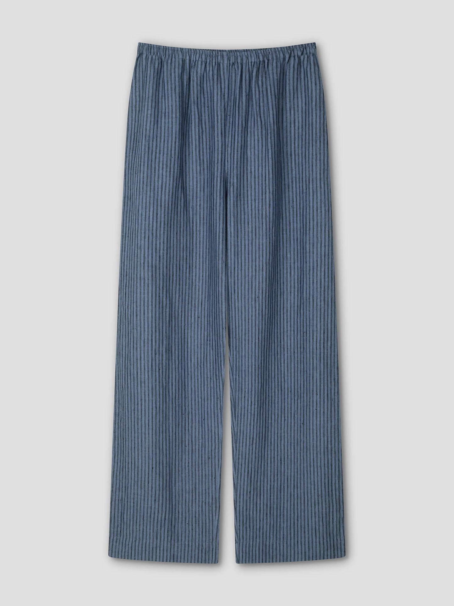 (PRE-ORDER) THE EASE TROUSER - AZURE STRIPE