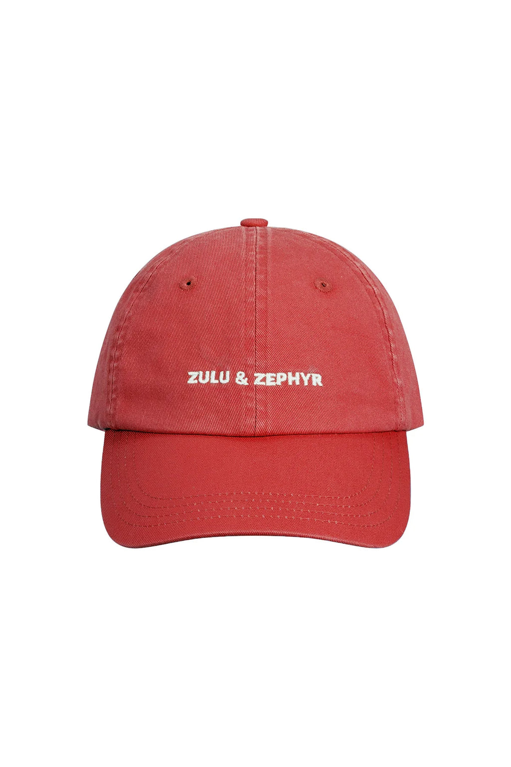 ZULU & ZEPHYR CANVAS CAP - RED