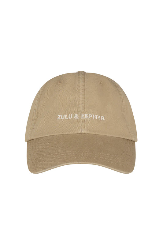 ZULU & ZEPHYR CANVAS CAP - OLIVE