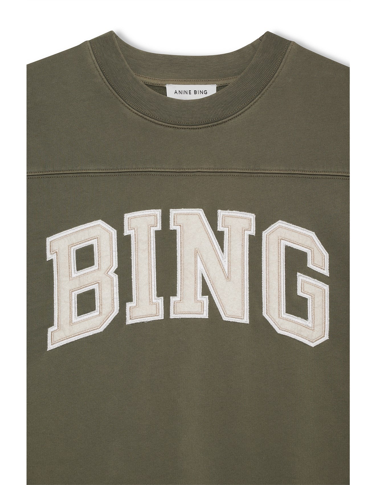 TRENTON SWEATSHIRT BING - WASHED OLIVE