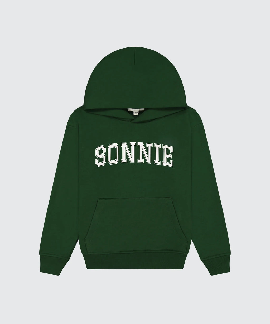 VARSITY HODDIE - FOREST GREEN