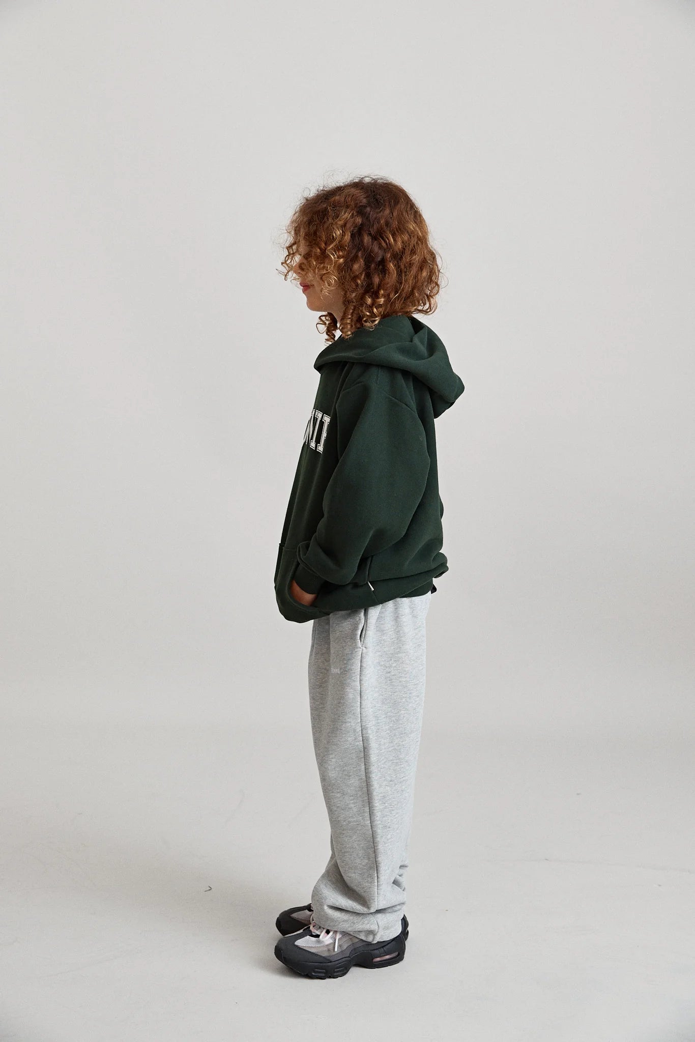 VARSITY HODDIE - FOREST GREEN