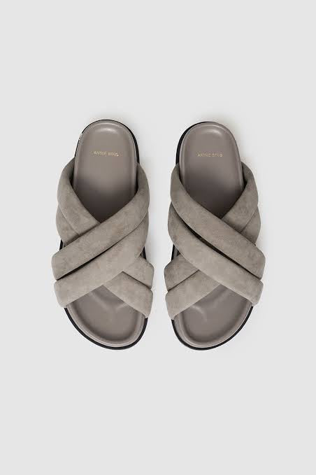 LIZZIE SLIDES - TAUPE