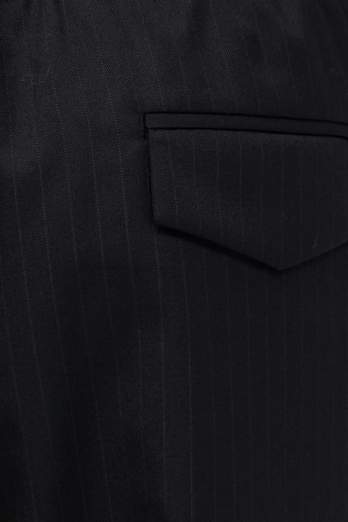 TAILORED ACTIVE PANTS - BLACK PINSTRIPE