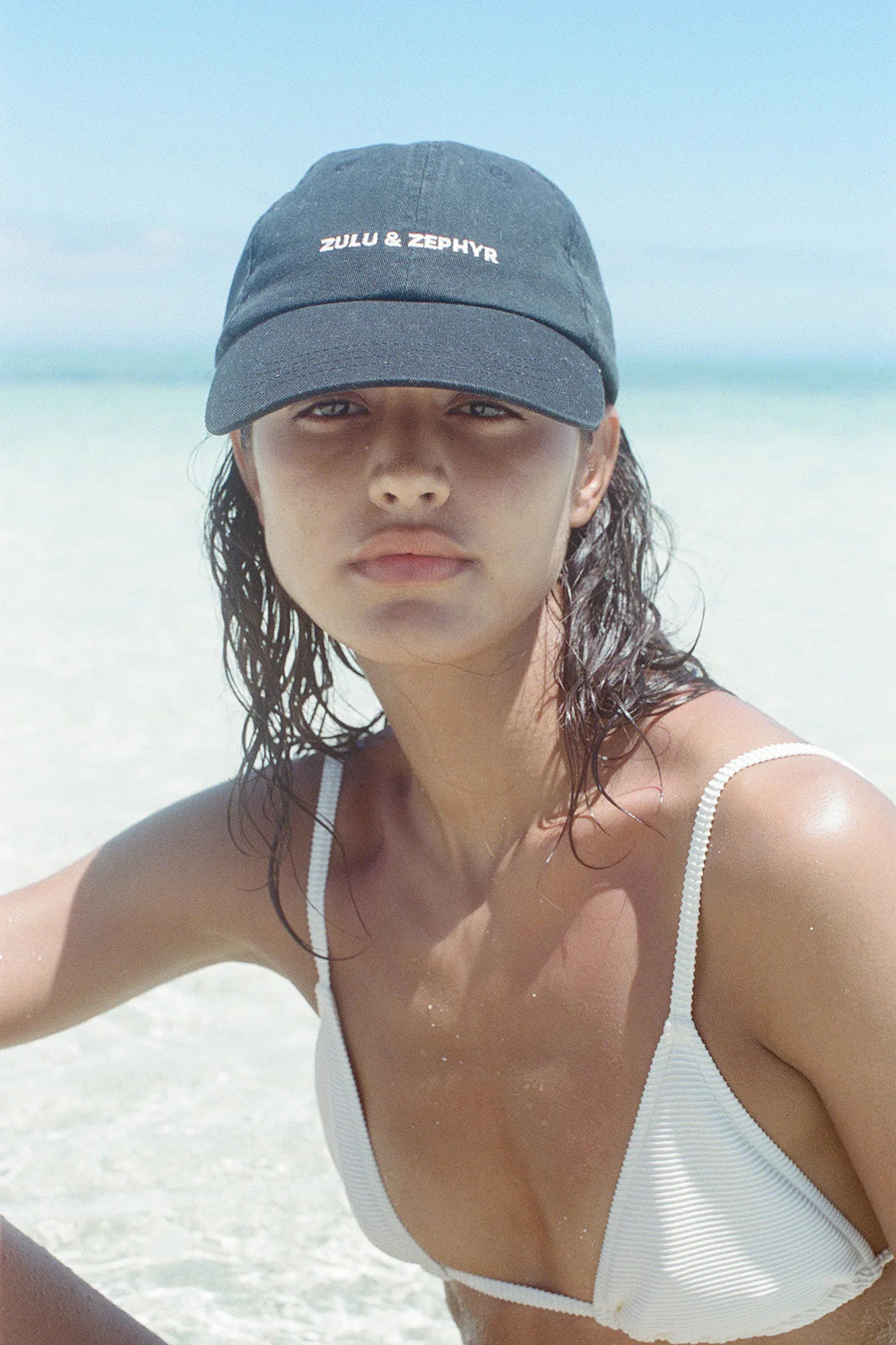 ZULU & ZEPHYR CANVAS CAP - BLACK