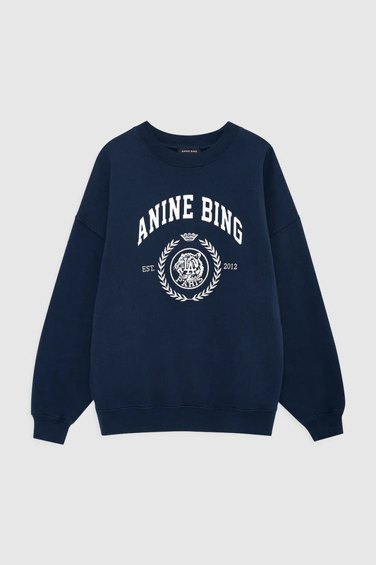 (PRE-ORDER) MILES SWEATSHIRT COLLEGIATE - DARK NAVY