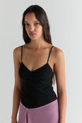 (PRE-ORDER) LACE TANK - BLACK