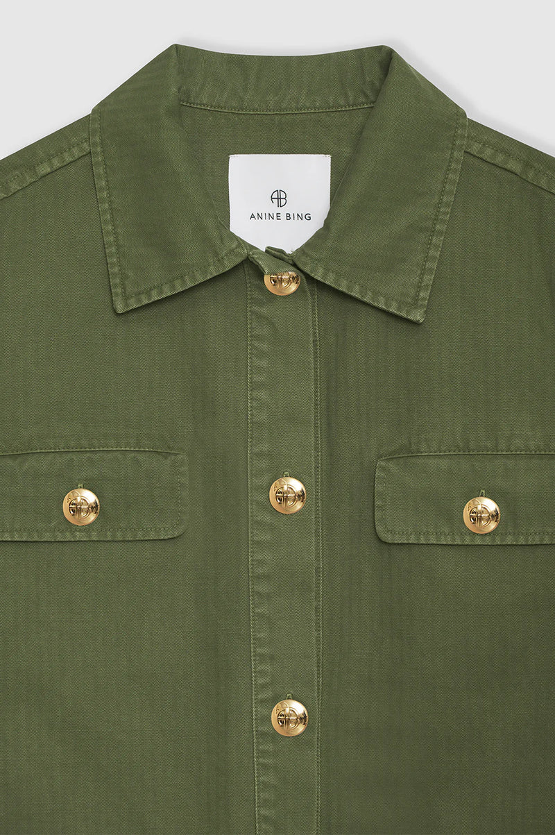 COREY JACKET - ARMY GREEN