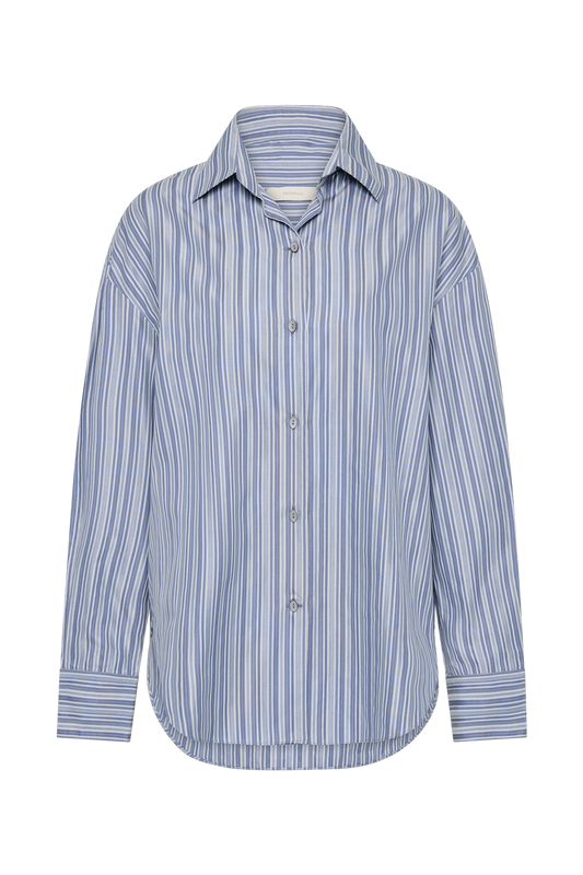 EN VAU SHIRT - BLUE STRIPE