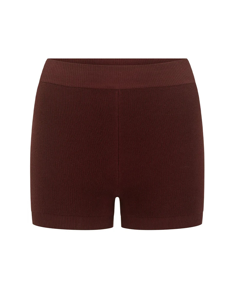 ORGANIC YONI SHORT - MULBERRY