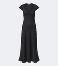 (PRE-ORDER) MINA MIDI DRESS - BLACK