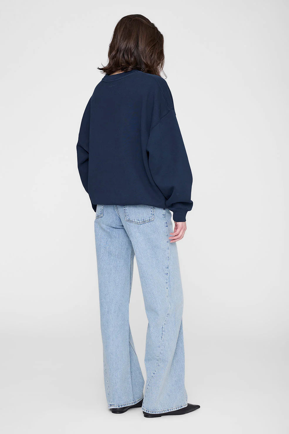 MILES SWEATSHIRT COLLEGIATE - DARK NAVY