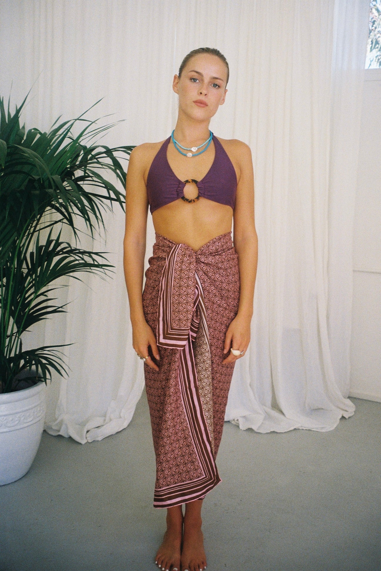 HERITAGE SARONG - CHERRY RIPE