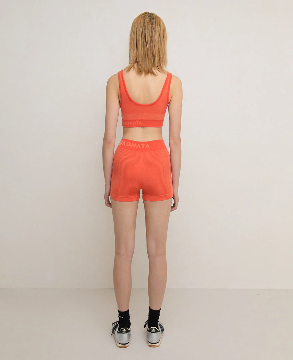M19 CLASSIC MICRO WOOL MINI SHORT - PAPAYA