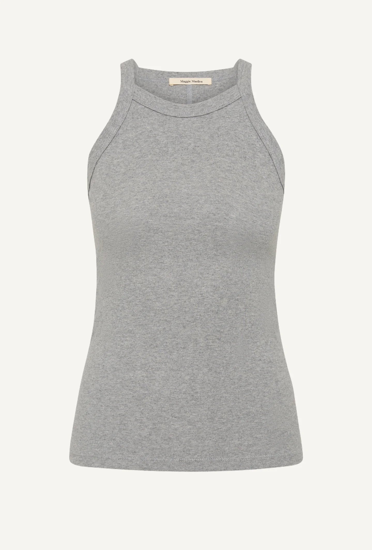 01 SINGLET - GREY MARL