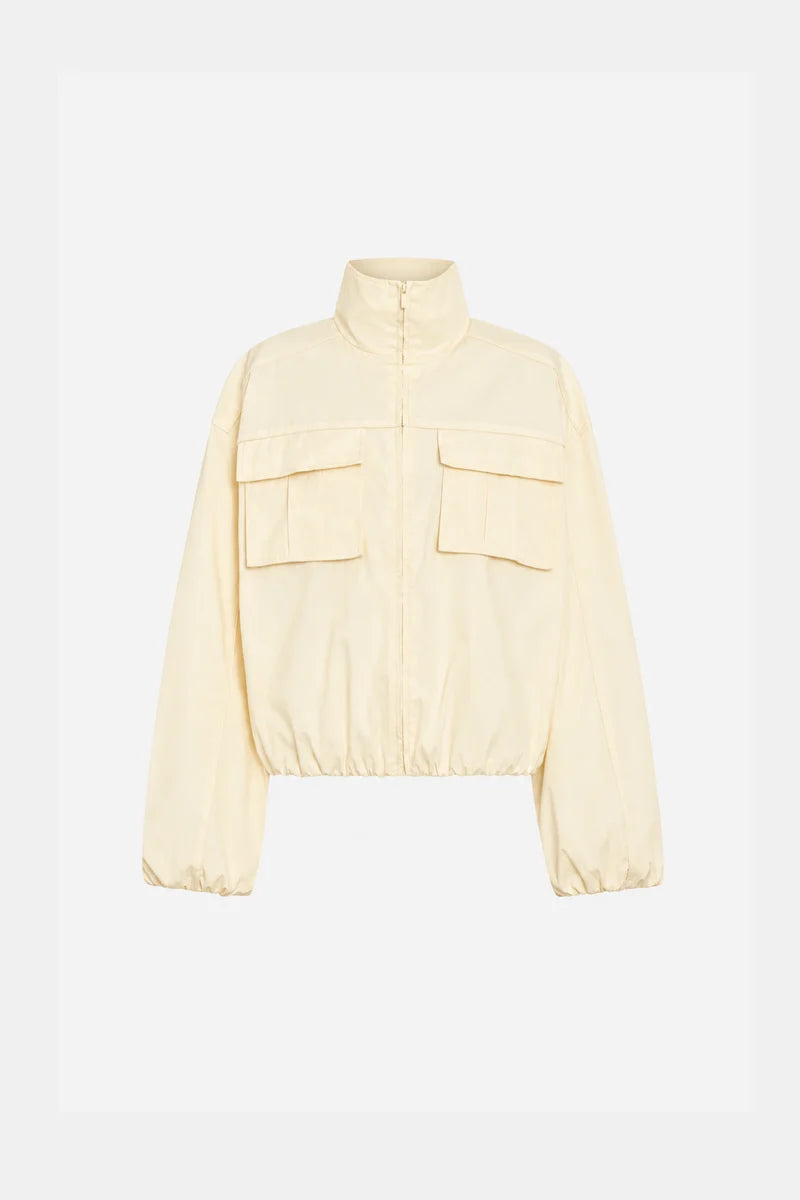 (PRE-ORDER) ARLA BOMBER JACKET - CREAM