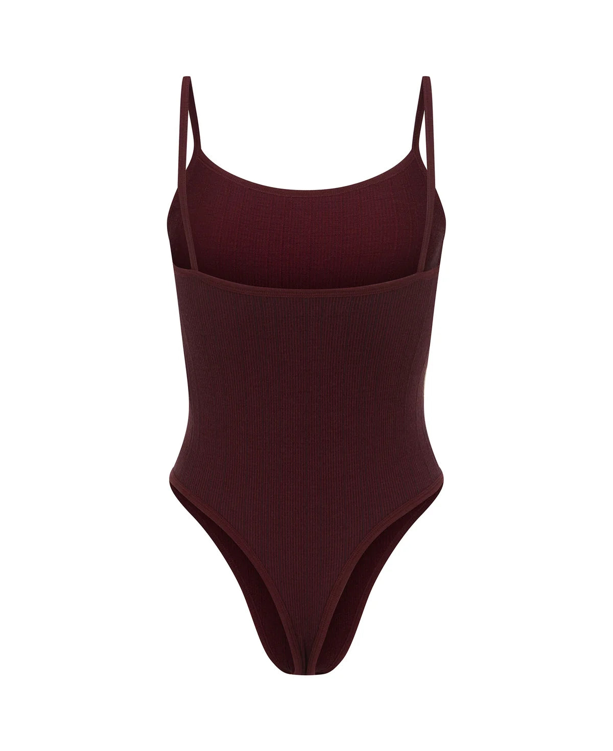 (PRE-ORDER) PINSTRIPE WOOL BODYSUIT - MULBERRY