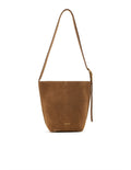 ELLY MEDIUM BUCKET BAG - SUEDE TOBACCO