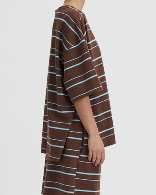 AERIN TEE - BROWN