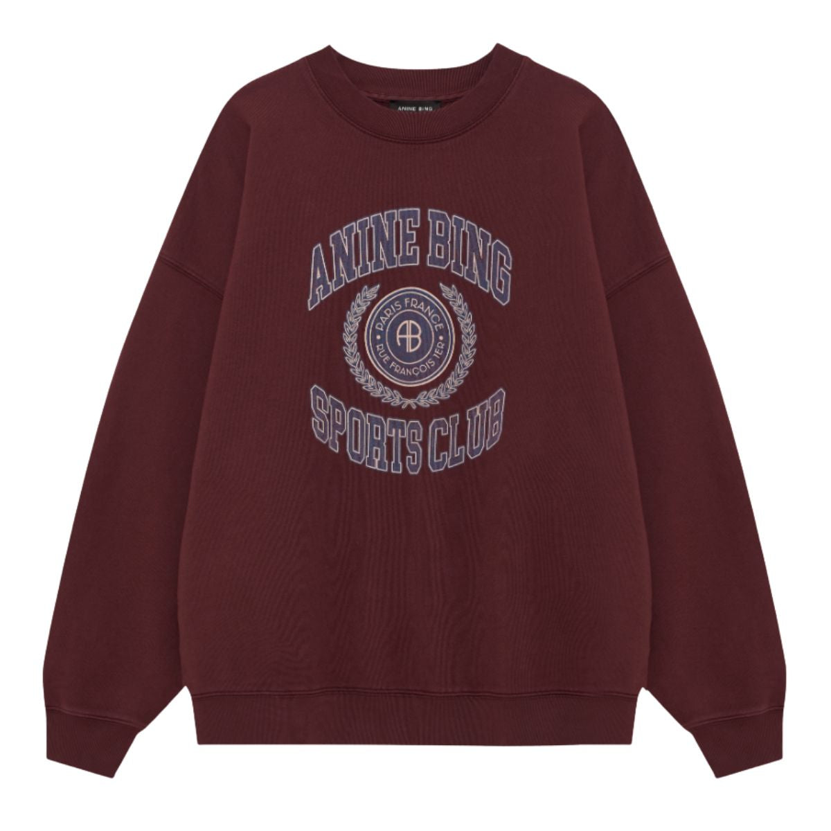 (PRE-ORDER) MILES SWEATSHIRT COLLEGIATE - BURGUNDY