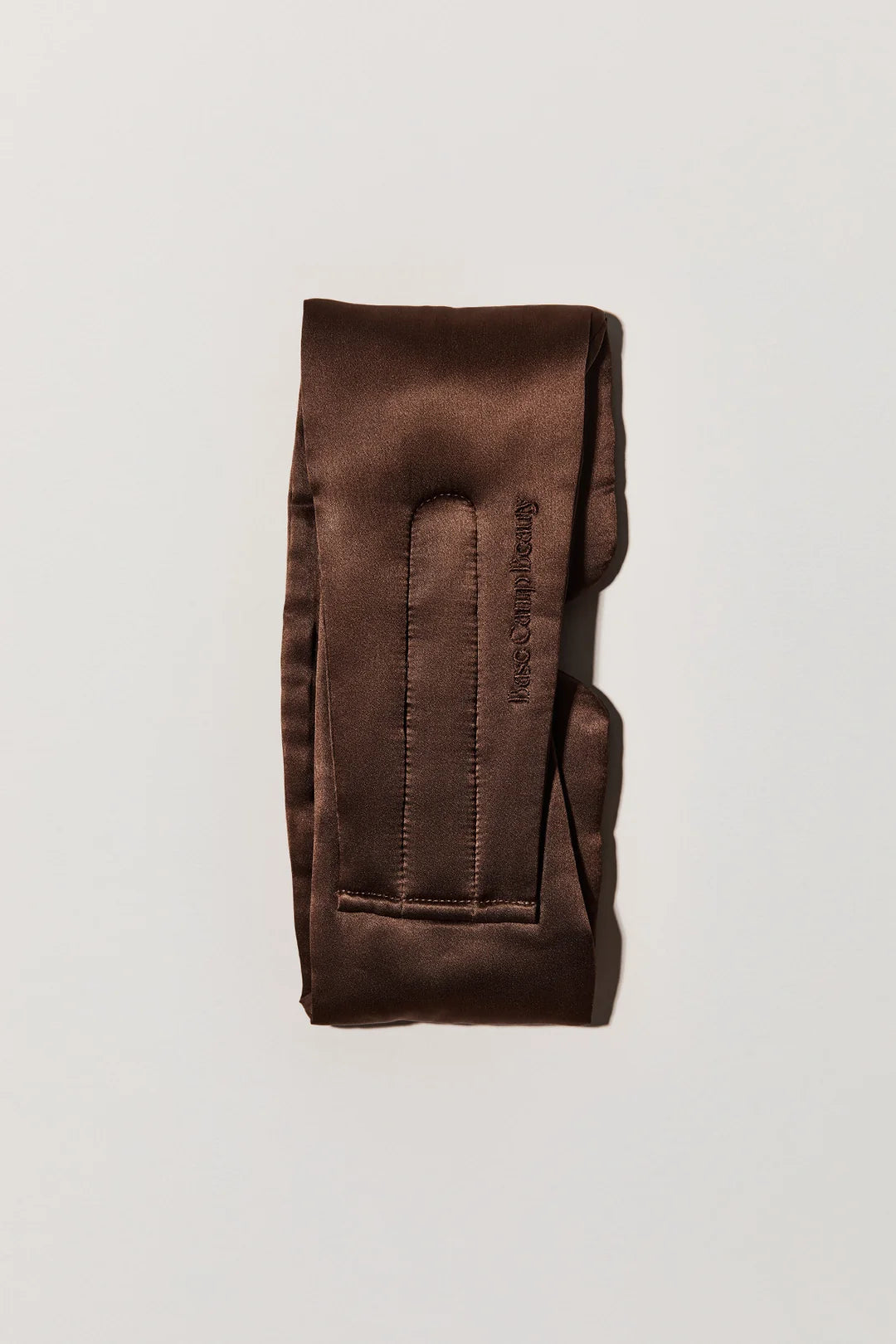 BCB X ROBEY MULBERRY SILK SLEEP EYE MASK - CHOCOLATE