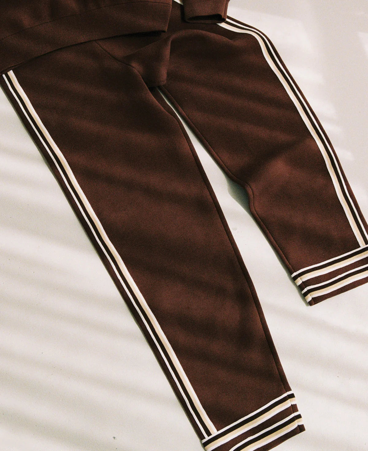 M19 ORGANIC MOTLEY TRACKPANT - ESPRESSO