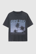 CADE TEE PALMS - WASHED GREY