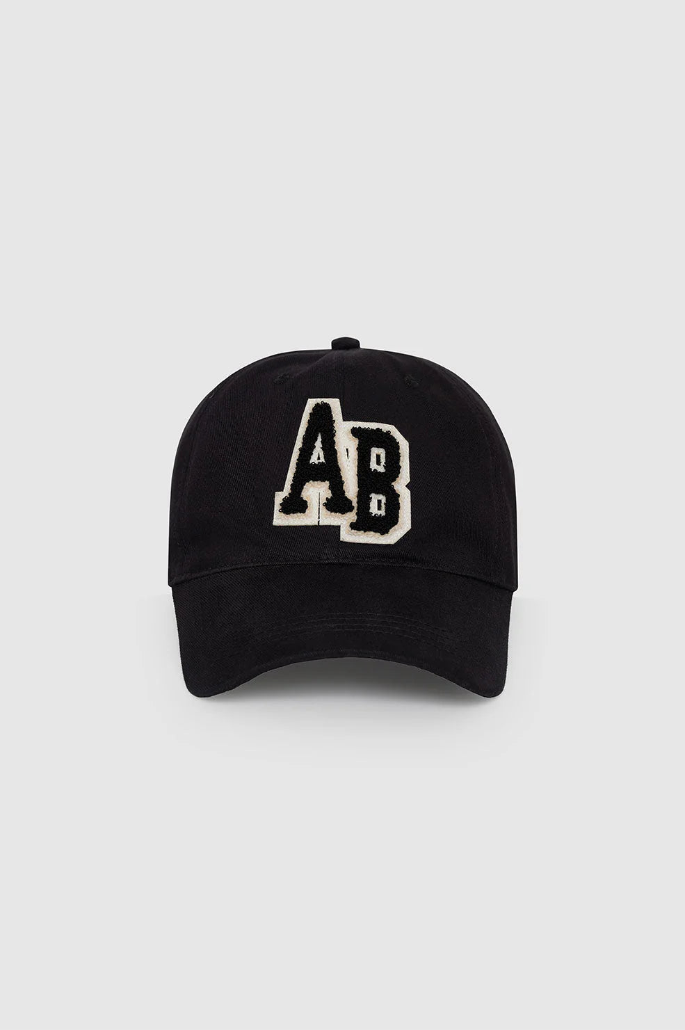 JEREMY BASEBALL CAP LETTERMAN - BLACK