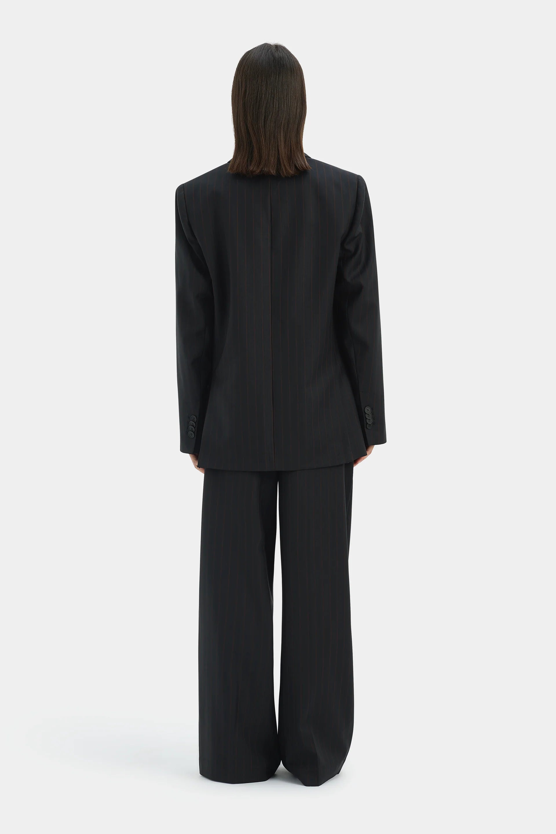 SORRENTINO BLAZER - RED PINSTRIPE