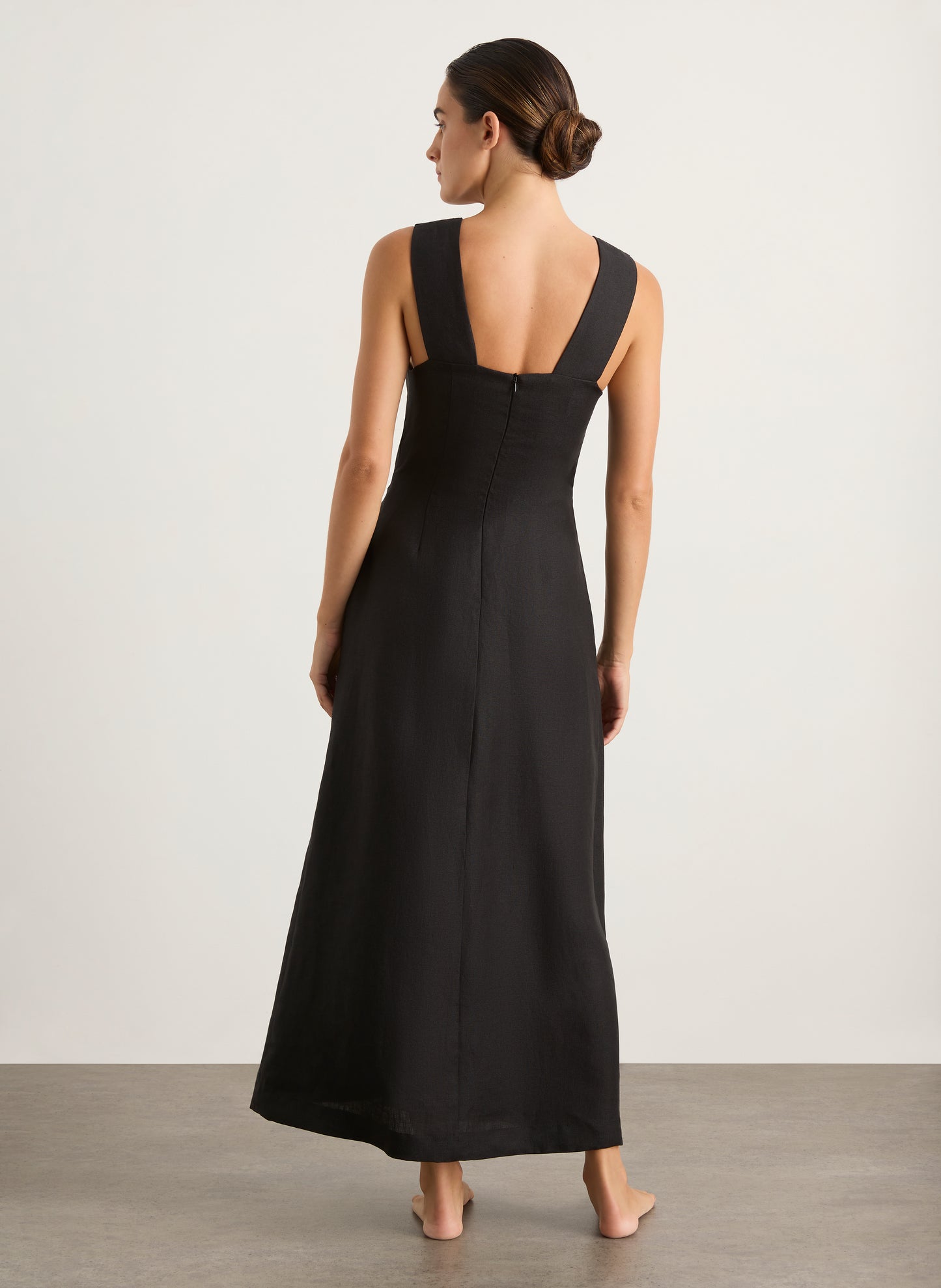 NAPOLI LONG DRESS - BLACK