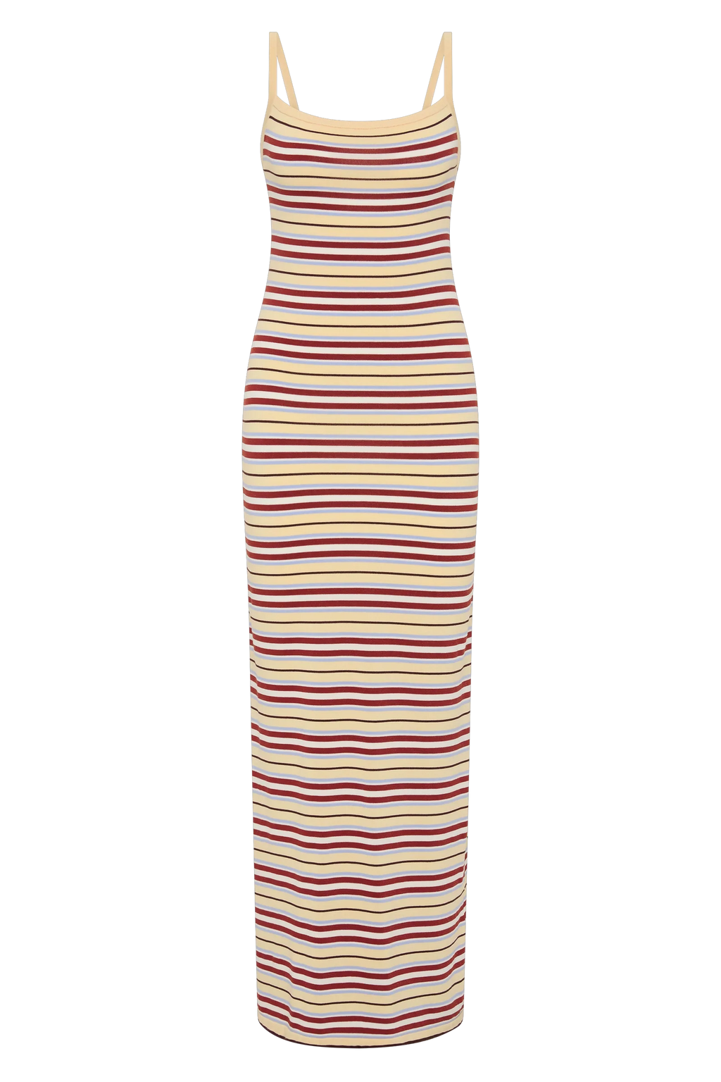 (PRE-ORDER) DORIS MIDI DRESS - CILA STRIPE BUTTER
