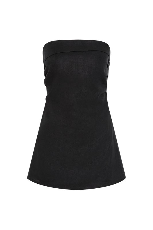 BOE TUNIC TOP - BLACK