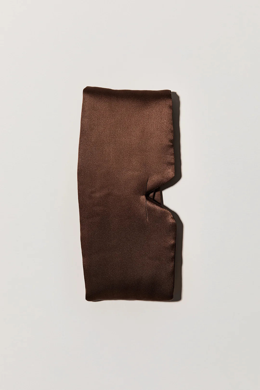 BCB X ROBEY MULBERRY SILK SLEEP EYE MASK - CHOCOLATE