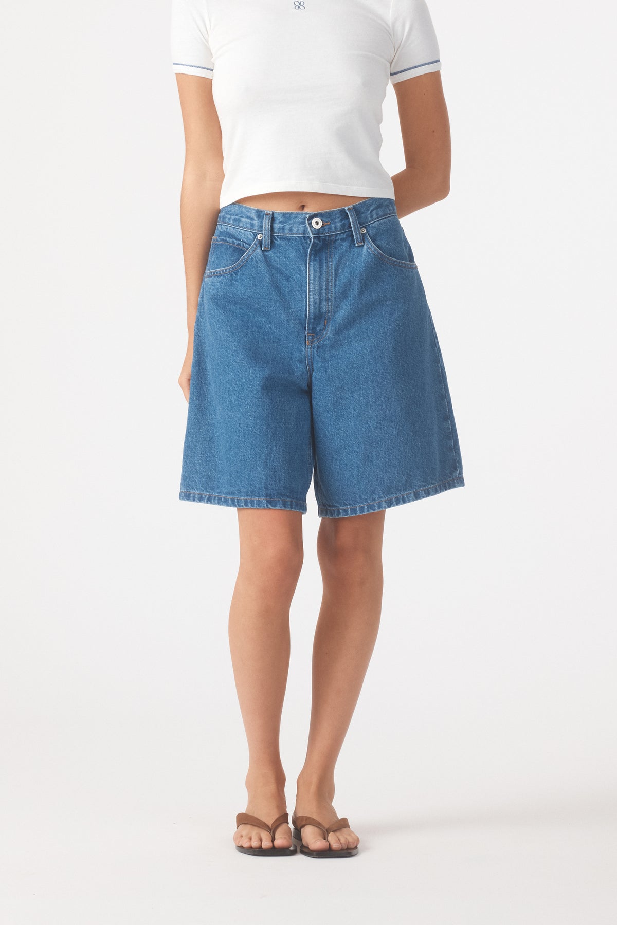 BONNIE HIGH LONG SHORT - ANCHOR