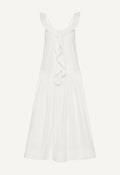 HANG IN THERE BABY DRESS - WHITE