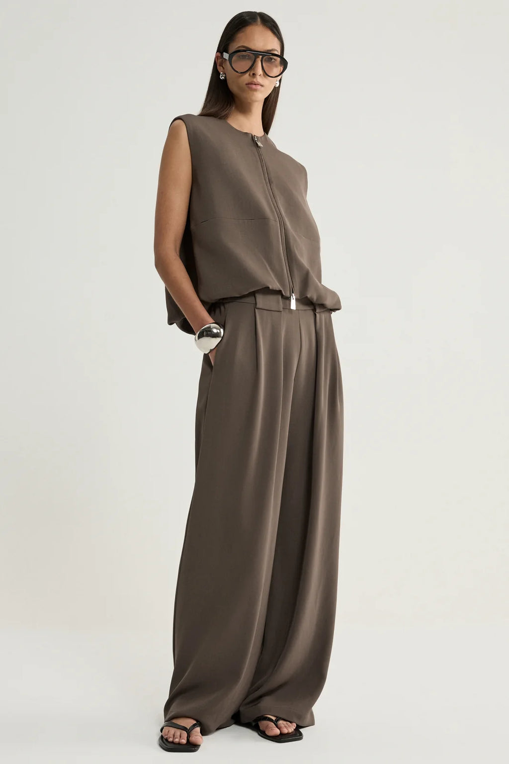 MARGOT VEST - TAUPE