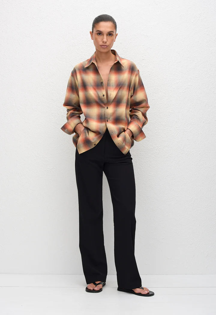 FLANNEL SHIRT - SUNSET CHECK