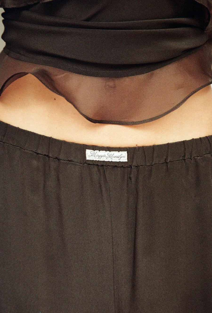AFTERSUN PANT - BLACK COFFEE