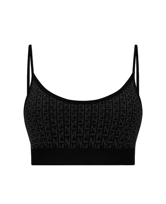 NEO BRALET - BLACK / DARK CHARCOAL