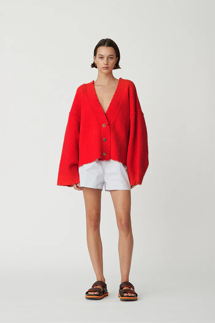 PEPA CARDIGAN - RED